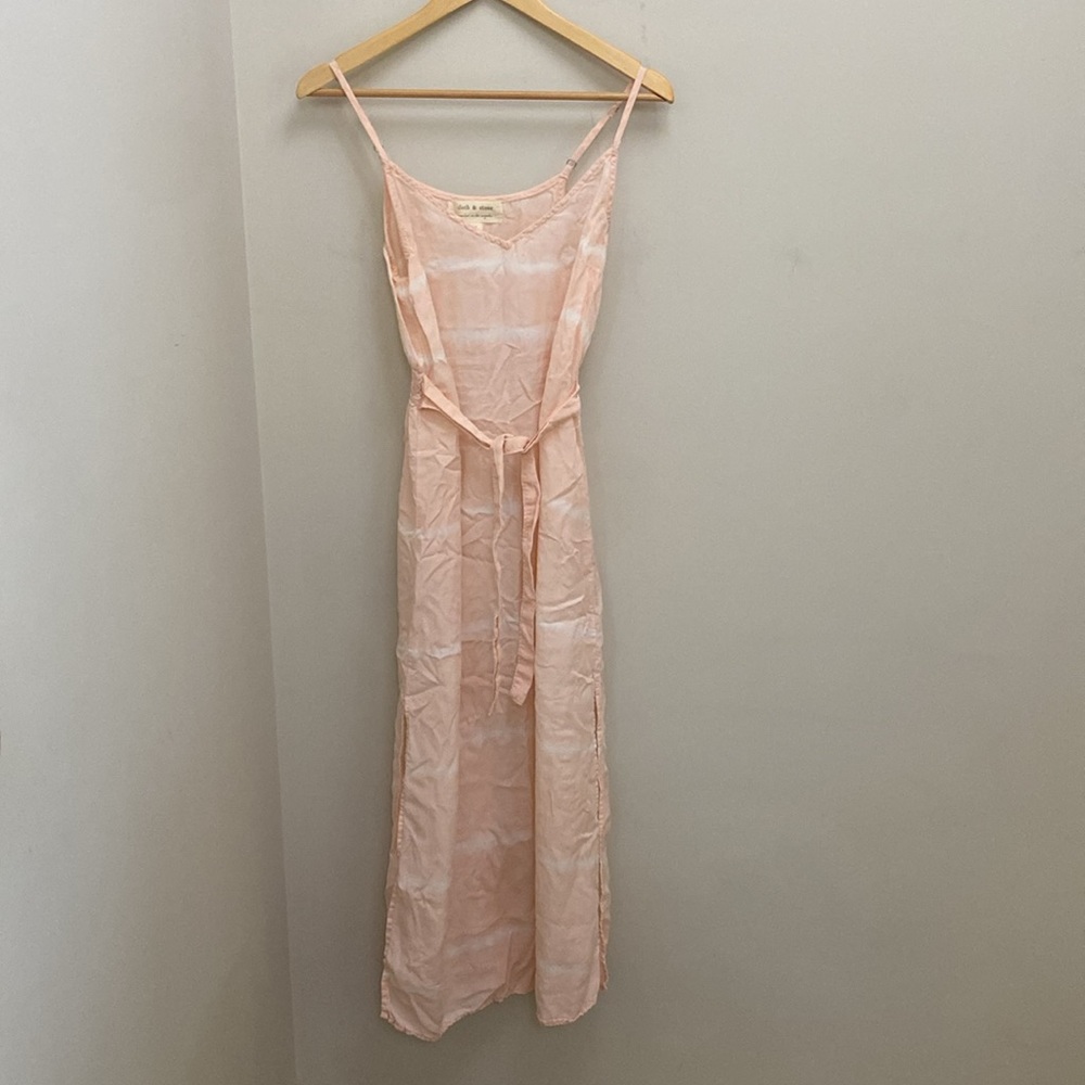 Cloth & Stone Anthropologie Women's Dress size small adjustable straps tencel